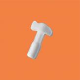 Pfefferminze in form eines Hammer